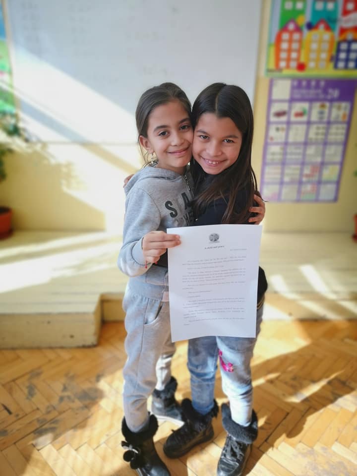 Growing up with Values from Storytelling - Bulgaria - January 20 - Month of Peace - Hugging Day