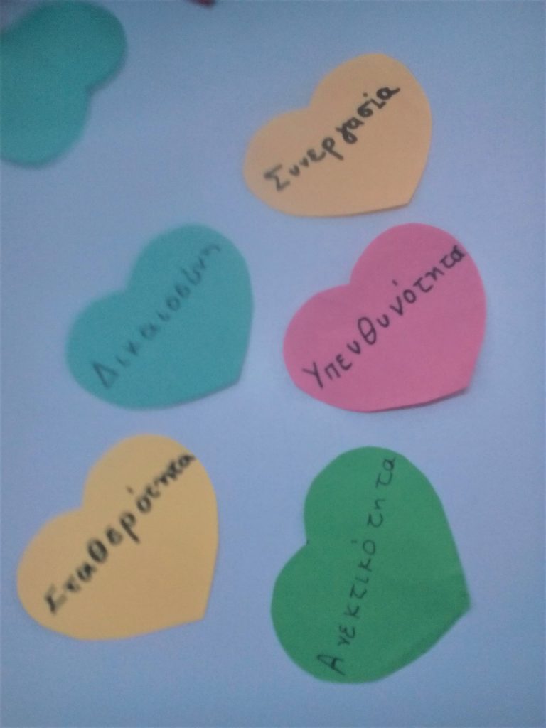 Growing up with Values from Storytelling - Greece - February 20 - Month of Affection - Tree of Values
