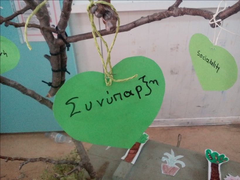 Growing up with Values from Storytelling - Greece - February 20 - Month of Affection - Tree of Values